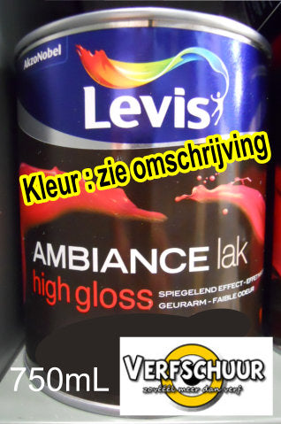 LEVIS AMBIANCE LAK HIGH GLOSS - ROUGE JAPONNAIS - 2860 - 0.75l.