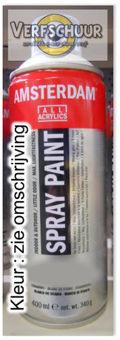 Amsterdam Spraypaint 400ml Titaanwit 105 17161050