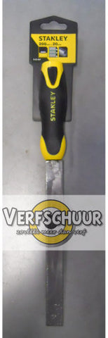 Blokvijl halfzoet 200mm met pvc hecht - Stanley 0-22-451