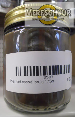 Pigment cassel bruin 175gr