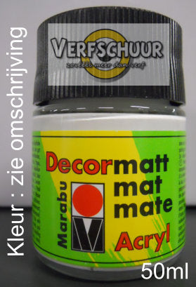 DECORMATT ACRYL 50 ML clr: ORANJE / 013