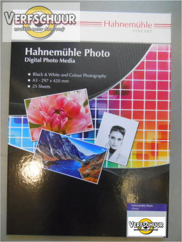 Hahnemühle Photo Glossy 290gr DIN A3 25v 10641971