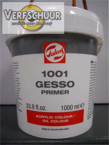 Talens Gesso 1001 primer emmer 1000 ml