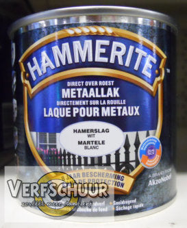 Hammerite Hamerslaglak wit 250ml