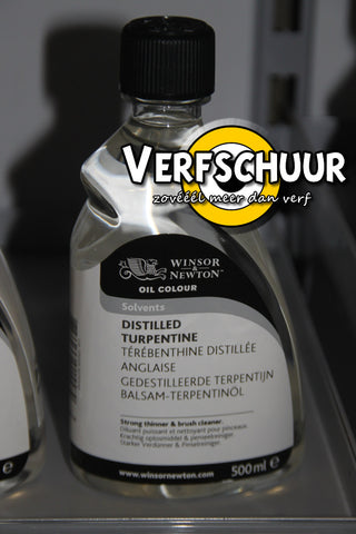 W&N. TURPENTINE DISTILLED 500 ML.3049744