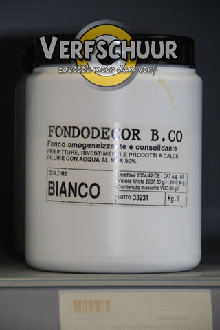 Fondodecor/Corifondo primer wit 1kg