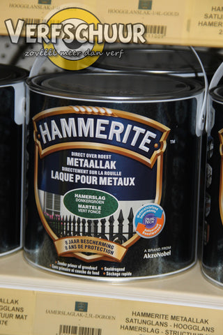 Hammerite Hamerslaglak donkergroen 2.5L