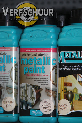 Metallic paint 500ml antiek goud