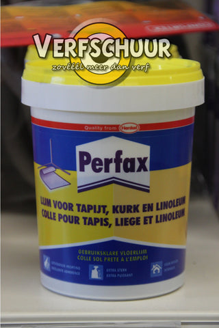 Perfax lijm tapijt, kurk & linoleum 1kg