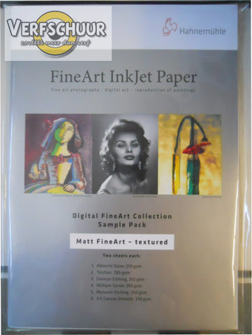 Hahnemühle Matt FineArt textured 'sample pack' 10640304