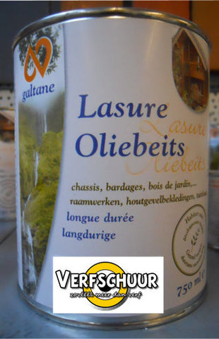 Oliebeits blauw-grijs 7024 0.75L