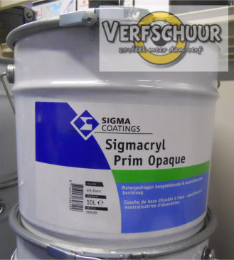 SIGMACRYL PRIM OPAQUE WIT 10 L