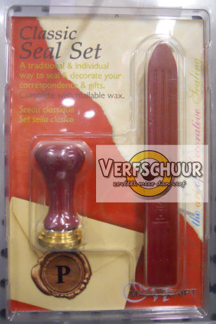 Keramische stempel + zegellak blister MSH725P