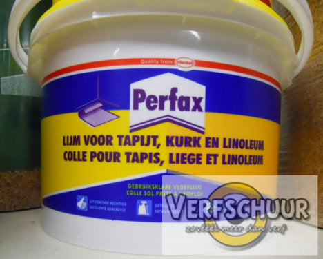 Perfax lijm tapijt, kurk & linoleum 3kg