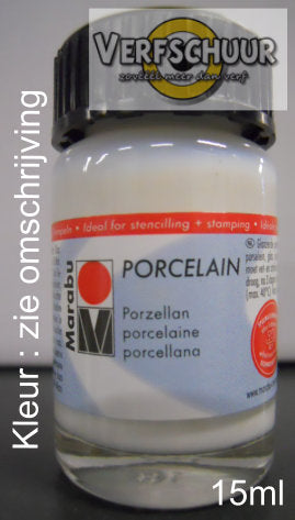 Marabu porcelain 220 zonnegeel 15ml