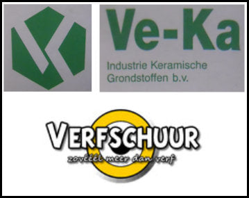 Ve-Ka Kwastglazuur mat aardewerk 230cc wit GL-31165