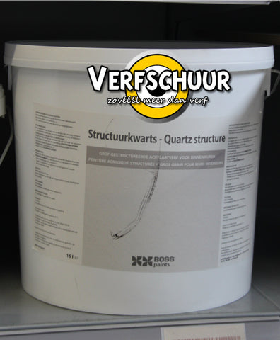 Structuurkwarts sierpleister binnen 15L