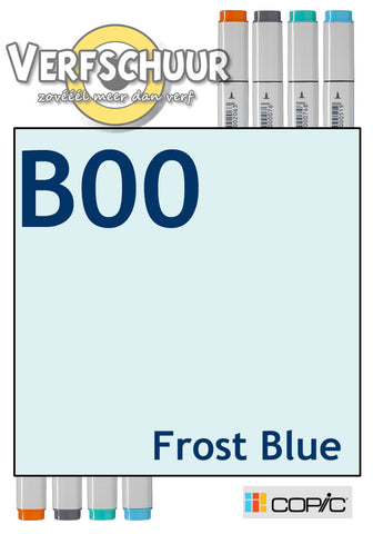 Copic Ciao manga marker Frost Blue B00