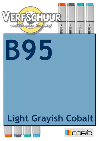 Copic Ciao manga marker Light Grayish Cobalt B95