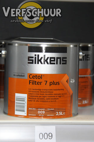 SIKKENS CETOL FILTER 7 PLUS - DONKER EIKEN 2.5L 009