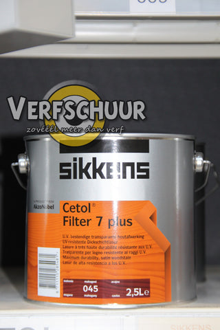 SIKKENS CETOL FILTER 7 PLUS - MAHONIE 2.5L 045
