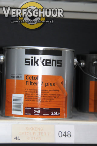 SIKKENS CETOL FILTER 7 PLUS - PALISSANDER 2.5L 048