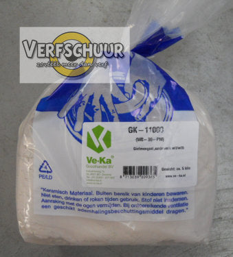 VeKa Gietmengsel aardewerk wit 5kg GK-11000