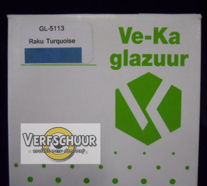 VeKa Rakuglazuur turquoise 500gr GL-5113