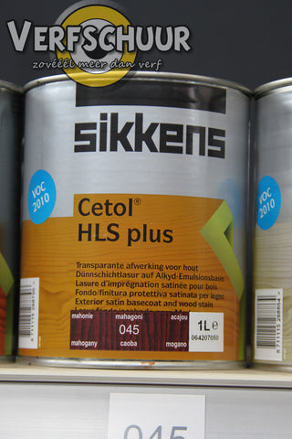 SIKKENS CETOL HLS PLUS - MAHONIE 1L 045