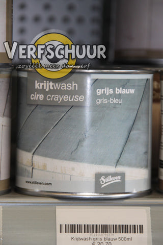 Krijtwash grijs blauw 500ml