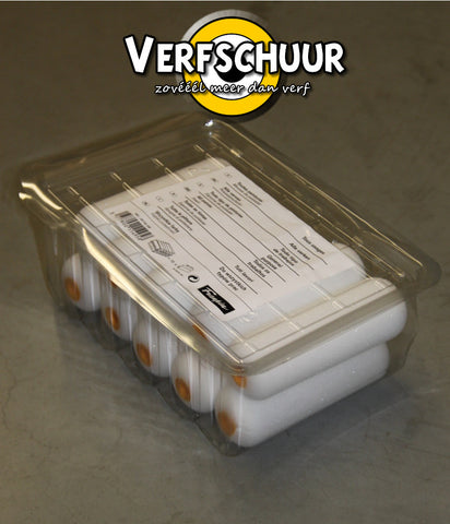 Verfrol lak solvent schuim wit 10cm 10 stuks 29778 10B