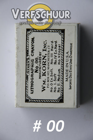 Litho Krijtjes #00 Korn extra soft
