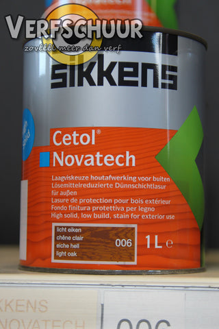 SIKKENS CETOL NOVATECH - LICHT EIKEN 1L 006