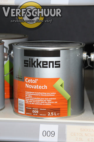 SIKKENS CETOL NOVATECH - DONKER EIKEN 2.5L 009