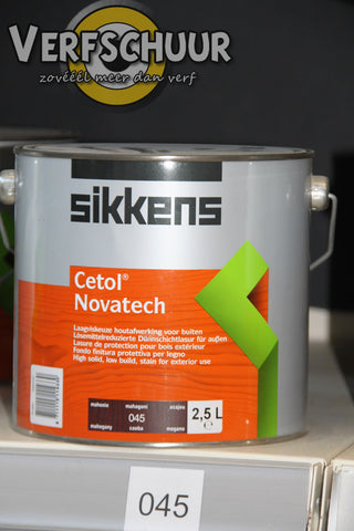 SIKKENS CETOL NOVATECH - MAHONIE 2.5L 045