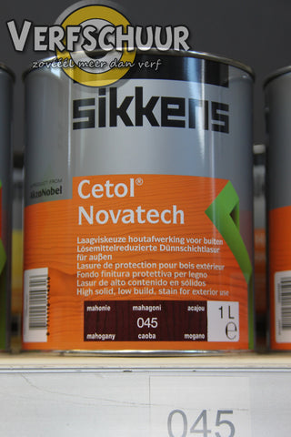 SIKKENS CETOL NOVATECH - MAHONIE 1L 045