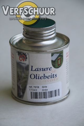 Lasure oliebeits grijs 7018 125ml