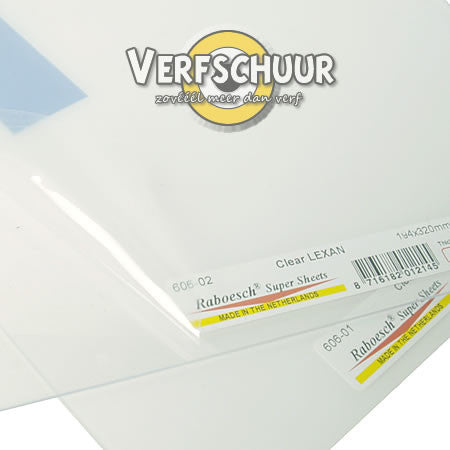 A4 transparant lexan 606-02