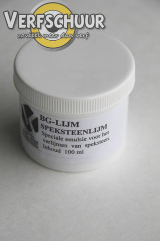 Speksteenlijm 100ml potje bg-lijm