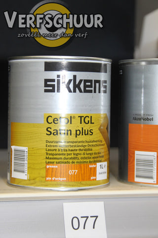 SIKKENS CETOL TGL SATIN PLUS - GRENEN 1L 077