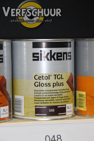 SIKKENS CETOL TGL GLOSS PLUS - PALISSANDER 1L 048