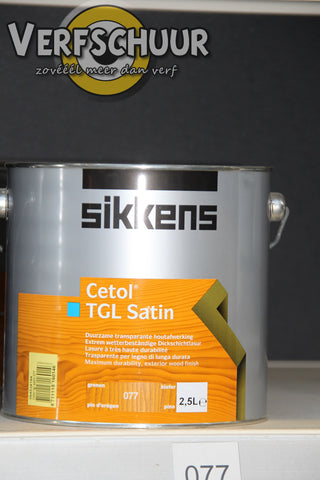 SIKKENS CETOL TGL SATIN PLUS - GRENEN 2.5L 077