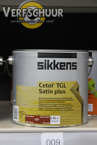 SIKKENS CETOL TGL SATIN PLUS - DONKER EIKEN 2.5L 009