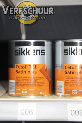 SIKKENS CETOL TGL SATIN PLUS - LICHT EIKEN 1L 006