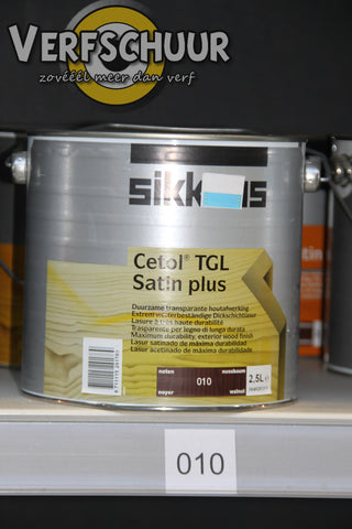 SIKKENS CETOL TGL SATIN PLUS - NOTEN 2.5L 010