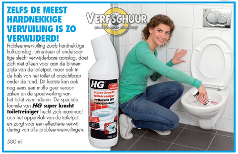 HG Superkracht toiletreiniger 500ml