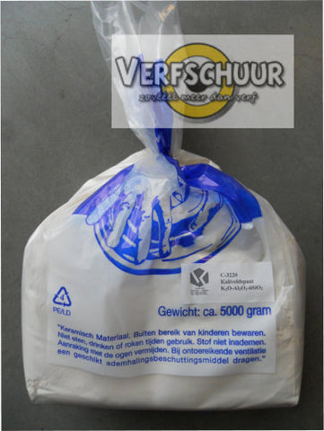 Veldspaat-kali (K2O-Al2O3-6SiO2/mg556) 5kg c-3220.5000