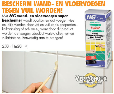 HG Wand&vloer voegen superbeschermer 250ml